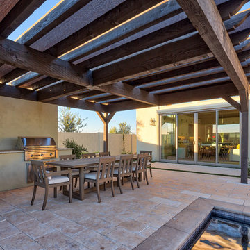 Custom Home in Belmont Model Park in Gilbert