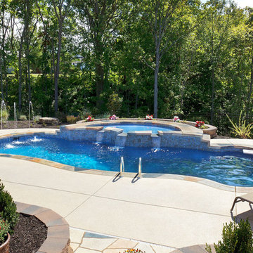 Trilogy Pools with Tanning Ledges