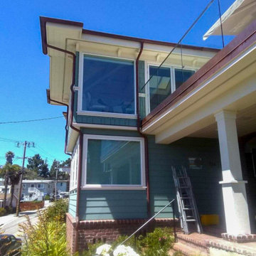 Beachside Home - Windows and Glass Railings