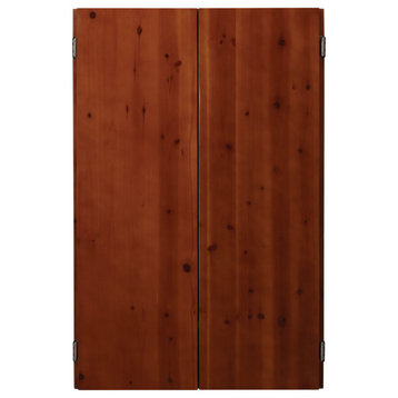 Viper Metropolitan Cinnamon Soft Tip Dartboard Cabinet, 25.25"x38.5"