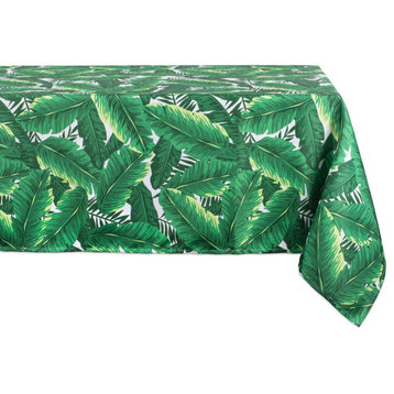 DII Banana Leaf Outdoor Tablecloth