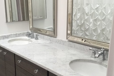 Inspiration for a contemporary bathroom remodel in Other