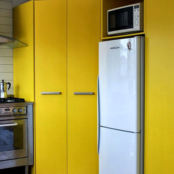 Yellow Cupboards