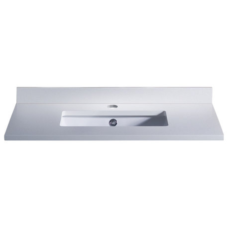 Fresca FCT2030-U Oxford 30" Quartz Vanity Top - White