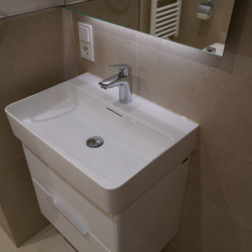 Aus einem Badezimmer wird ein Duschbad in München Bogenhausen