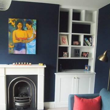 Designer Alcove Shelves and Cupboards