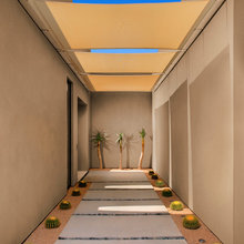 Hunsaker - Path Bren House And Garage