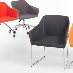 Kets Swivel Armchair by B&T - Dining Chairs
