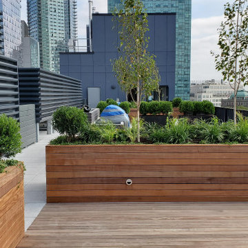 Ipe Roofdeck Condo Common Area Long Island City, NY