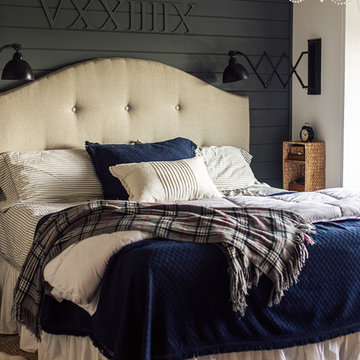 Mountain Farmhouse Master Bedroom