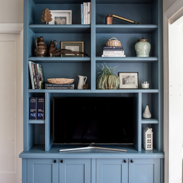 Bookcase Spaans Bespoke Blue