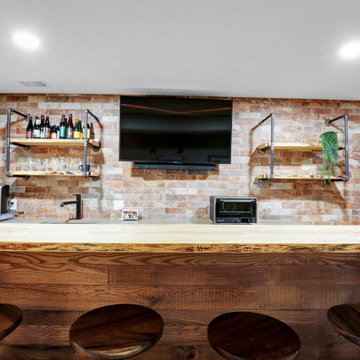 A Revamped Basement for Memorable Family Gatherings