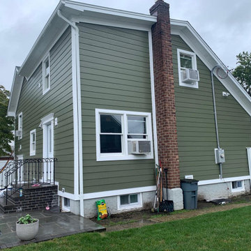 Siding Installation - James Hardie Lap Siding in Mountain Sage