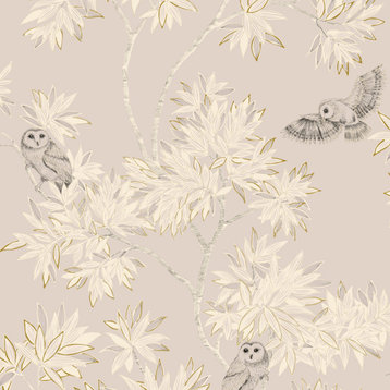 Parliament Non-Pasted Wallpaper, Natural Beige