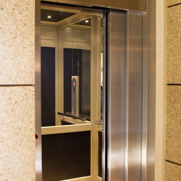 Custom Residential Elevator with Sliding Doors