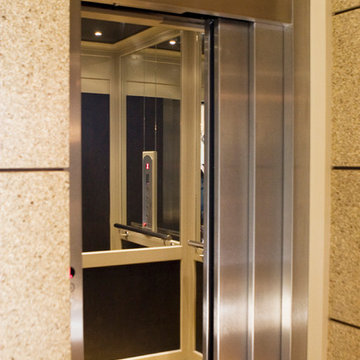 Custom Residential Elevator with Sliding Doors