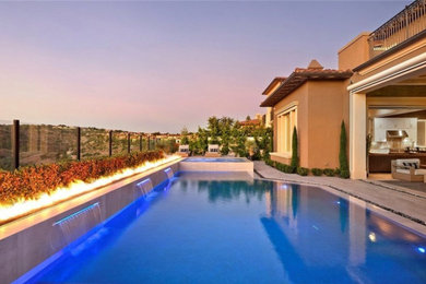 Pool - modern pool idea in Orange County