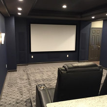 media room wall color