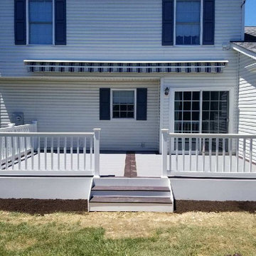 Deck Replacement - from Wood to Composite -Picture Frame design