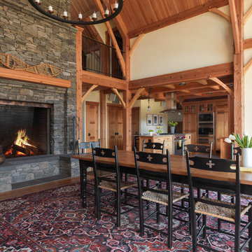 Timber Frame Ski Home