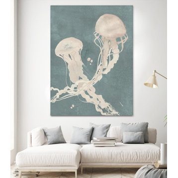 "Jellyfish Dance II" Fine Art Giant Canvas print 72"x54"