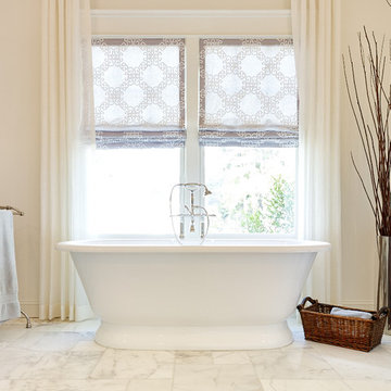 White Marble French Pattern