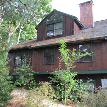 translucent cedar siding