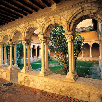 Stone Archways out of Reclaimed Limestone (Mediterranean)