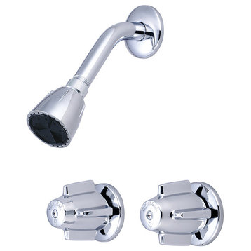 Central Brass Two Handle Shower Set