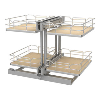 Rev-A-Shelf Two-Tier Pull-Out Baskets 20.75-in W x 19-in H 2-Tier