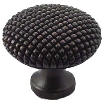 Caviar Round Knob - Oil Rubbed Bronze