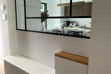 Réalisation d'une maison minimaliste.