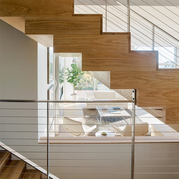HAAS Architecture - Interior Stair Railing Close-up