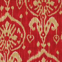 Ikat Red Accent Napkin - Dinnerware