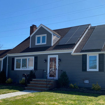 Valley Stream Siding - Hudson Slate Dutch Lap | Alpha Windows & Siding
