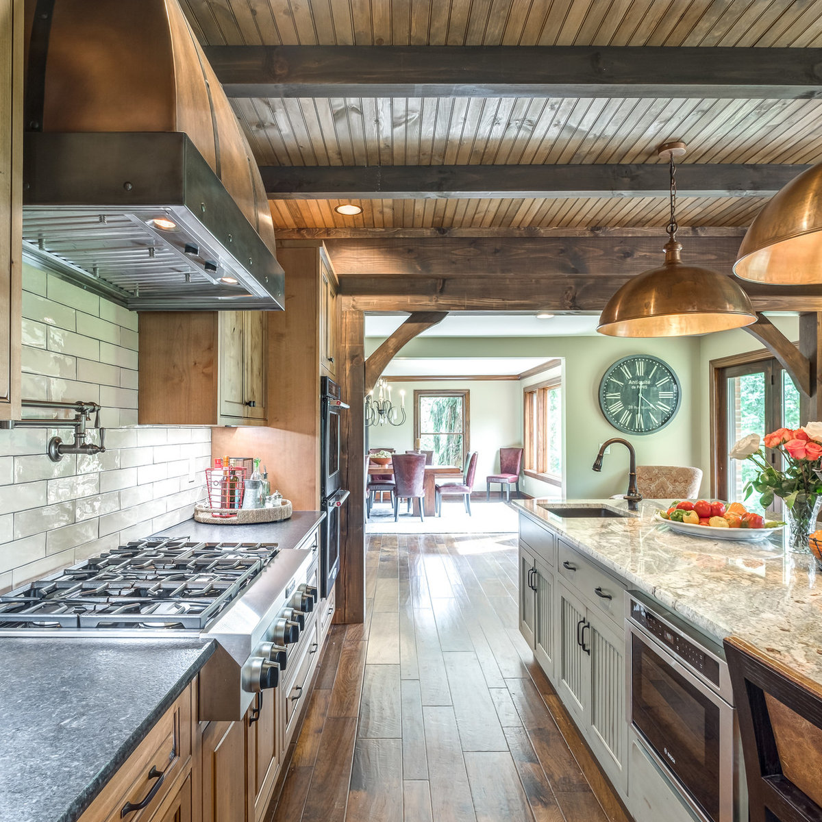 Shiloh Cabinetry - Alder Caramel w/ Van Dyke Glz - Maple w/ Durango Olde World
