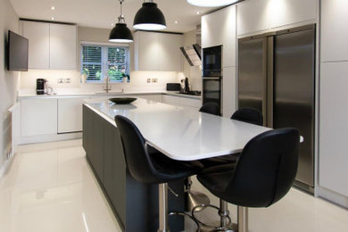 Inspiration for a contemporary kitchen in Other.