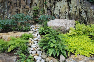This is an example of a modern landscaping in New York.