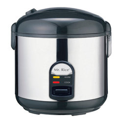 SPT - SPT 10 Cups Rice Cooker with Stainless Body From Vistastores - Rice Cookers And Food Steamers