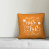 Hello Fall 18"x18" Throw Pillow Cover