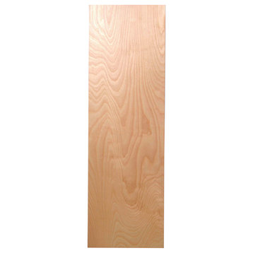 Iron-A-Way 000669 Replacement 15" x 52" Flat Maple Veneer Door, Flat Wood