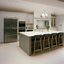 French Grey Cabinets
