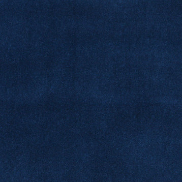 Blue Solid Plain Velvet Upholstery Velvet By The Yard