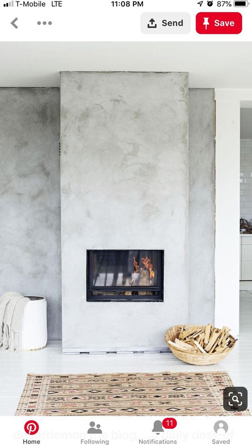 How to refinish an interior concrete column