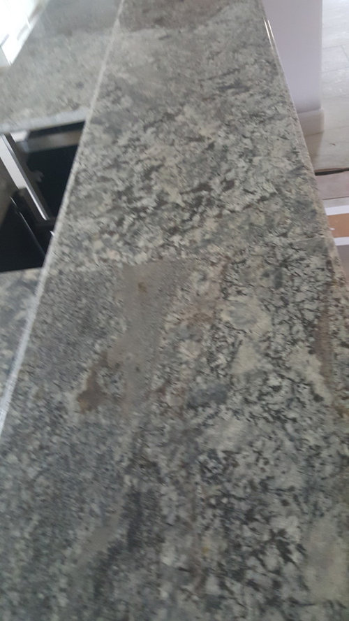 Bad granite installation