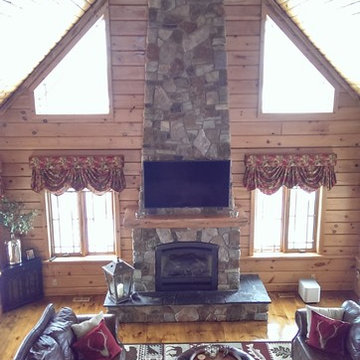 Log home TV