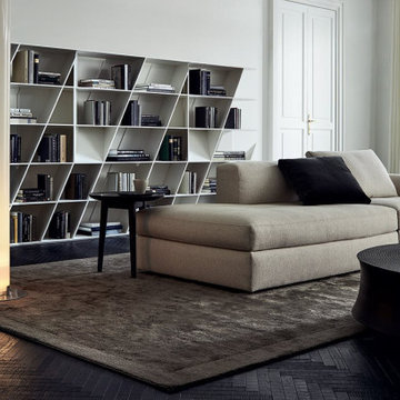 defining space with rug