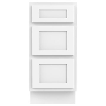 Vanity Art Vanity Cabinet, 15", White