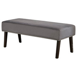 Transitional Upholstered Benches by Abbyson Home
