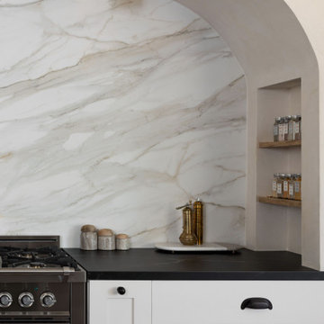 Transitional Custom Kitchen, Powder Room and Laundry Room